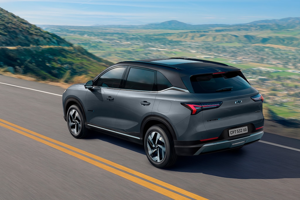 Mlehor performance de um motor 100% eletrico na Captiva EV 2026 da Chevrolet